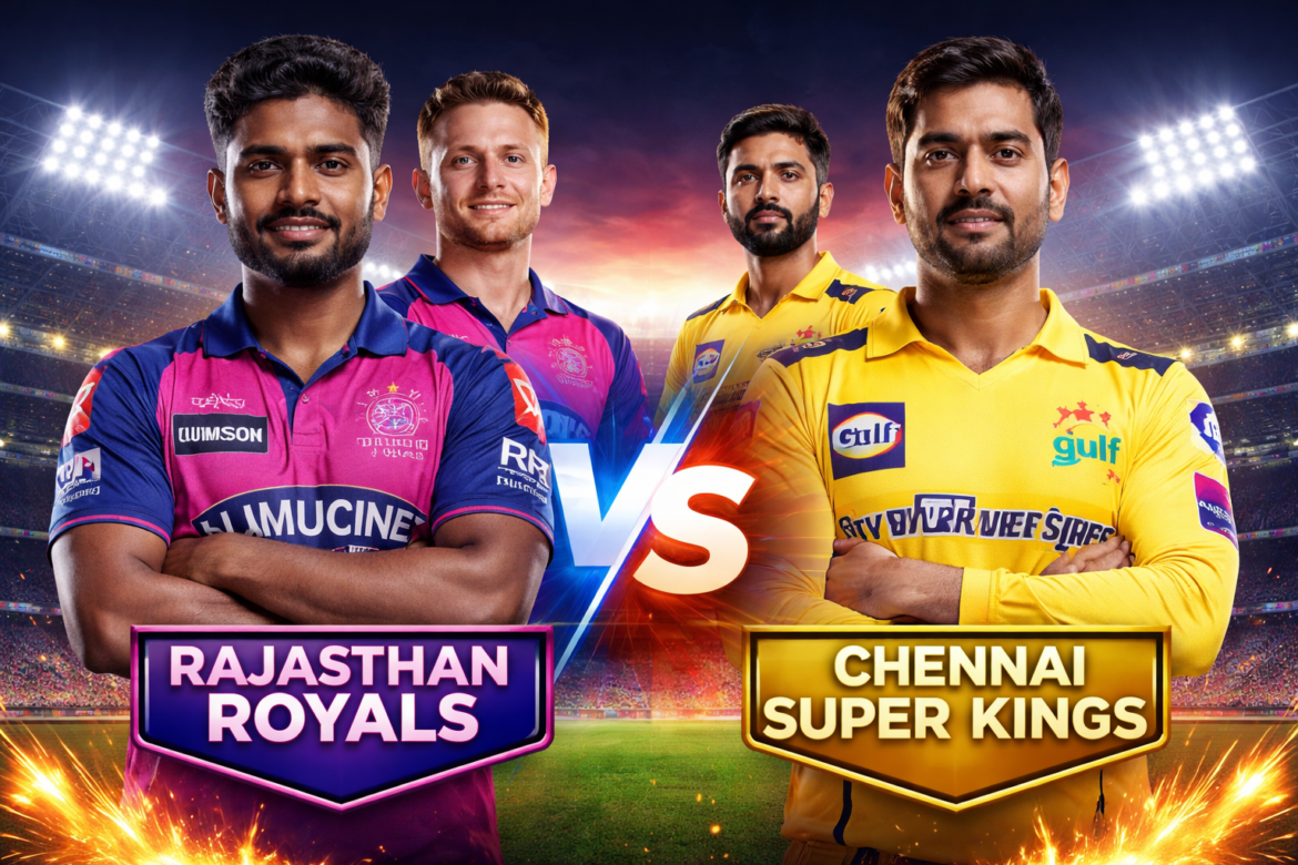 Rajasthan Royals vs Chennai Super Kings Players A Complete Head-to-Head Guide for Cricket Fans