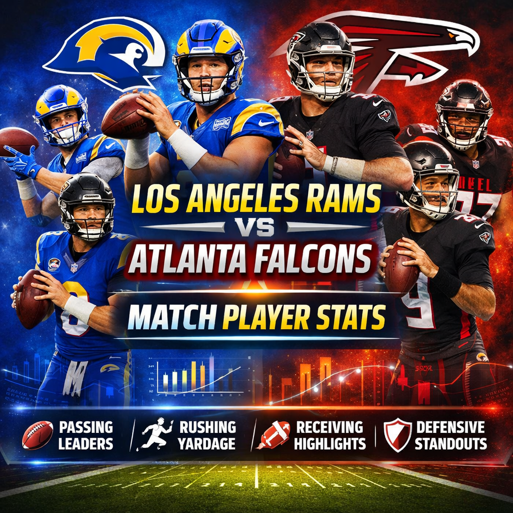 Los Angeles Rams vs Atlanta Falcons Match Player Stats Overview