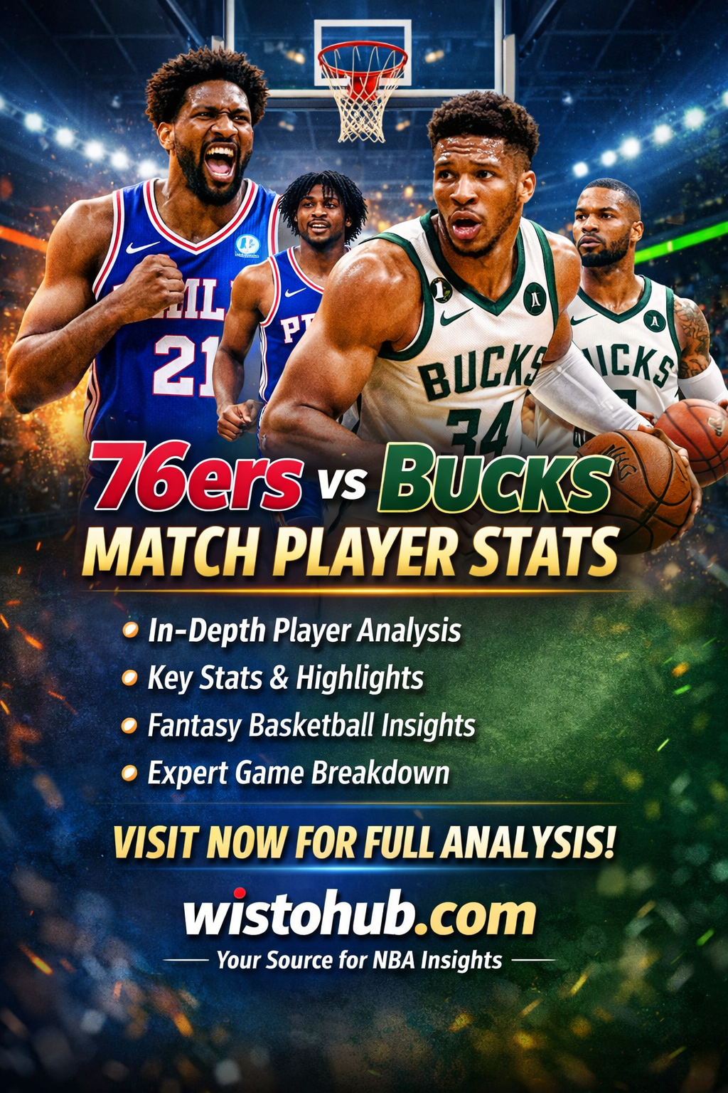76ers vs Milwaukee Bucks Match Player Stats – Complete Game Breakdown