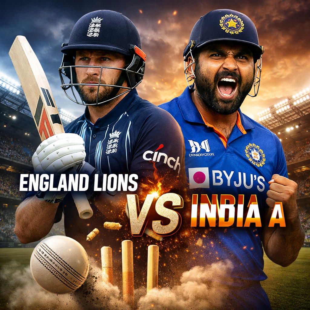 england lions vs india a